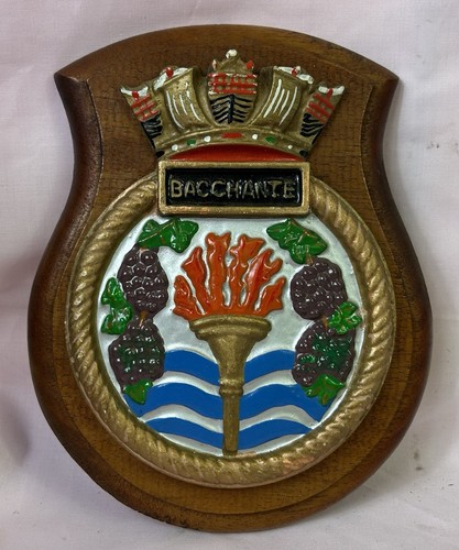 Vintage hms bacchante - vintage, (f69)