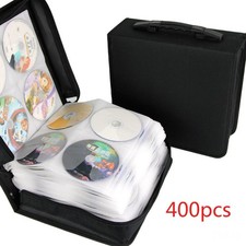 400 Sleeve CD DVD Ray Disc Carry Case Holder Protector Storage Bag Wallet Binder