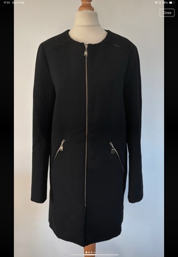 Excellent zara black - excellent, coat