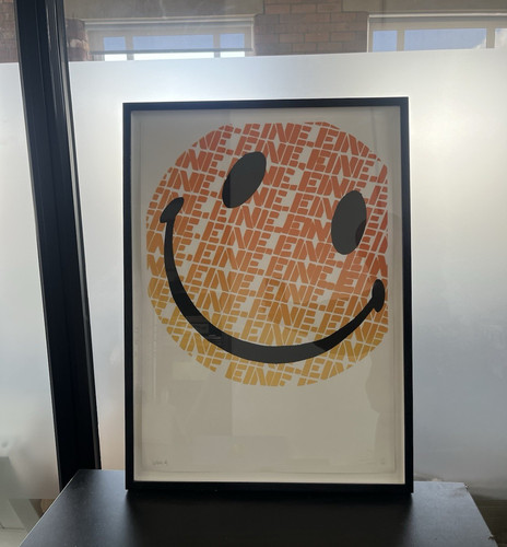 Ben eine signed framed - ben,