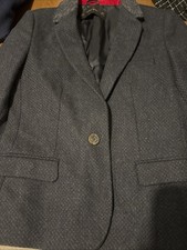 Zara, Women’s 100% Wool Navy Blazer, Size Small, 34/36 Chest