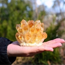 300g Natural Citrine Quartz