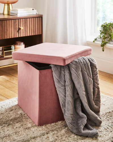 Velvet foldable storage - velvet,