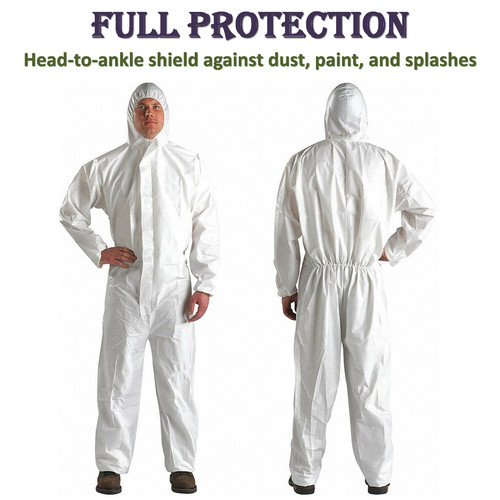 White disposable protective - disposable,