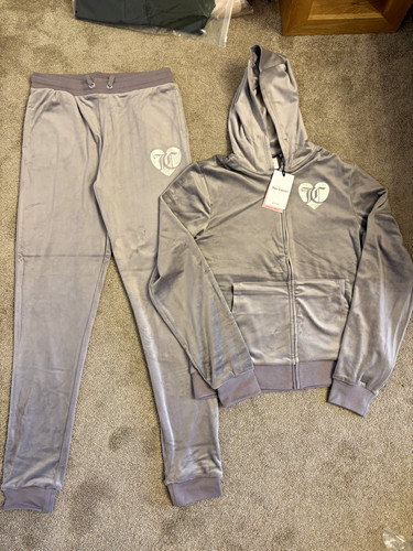 Juicy couture silver - juicy, velour