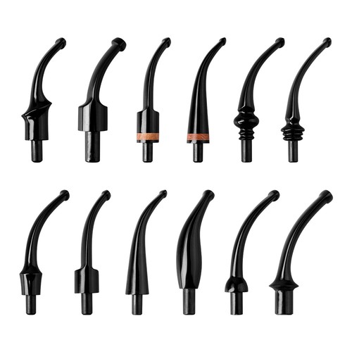 Bent curved pipe stem - bent,