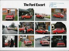 1973 Ford Escort (Mk. 1) brochure: Escort basic, L, XL, Sport, GT & estate cars