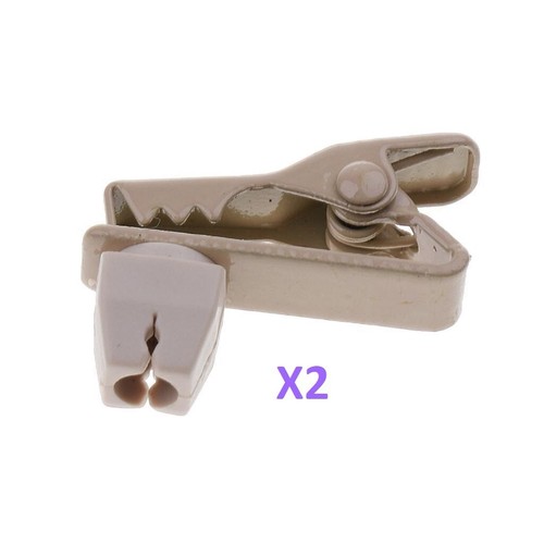 Replacement tie clip for lapel - for,