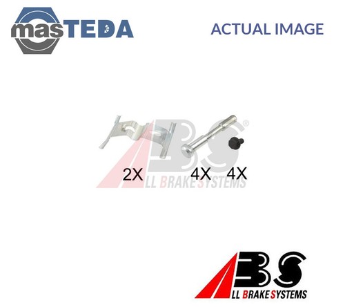 1658q brake pads fitting kit - 1658q,