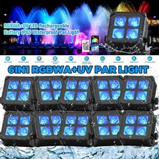 Rechargeable RGBWA+UV