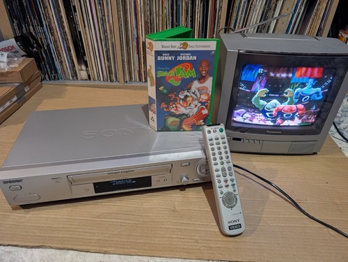 Sony slv se820 vcr vhs - vhs, video
