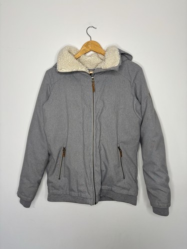 Roxy grey insulated ski jacket - grey,