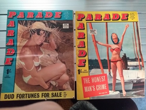 Vintage parade magazines - vintage,