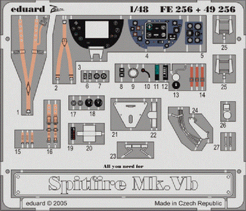 Eduard fe256 spitfire mk - eduard,