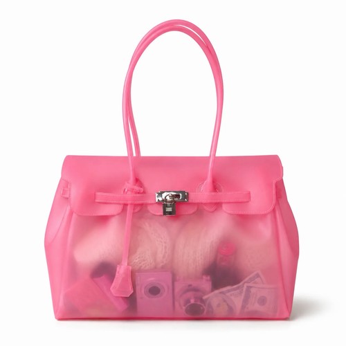 Hot pink jelly firkin - jelly,