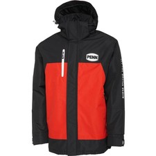Penn Fierce Jacket MENS XXXL Fiery Red Black Waterproof Fishing Thermals 3XL