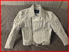 100 % Cow Leather Studded