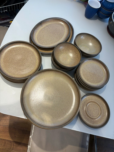 Denby stoneware dinner set - denby,