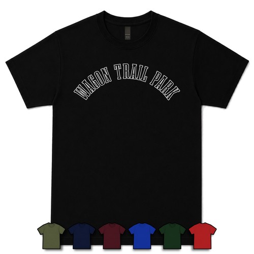 Wagon trail park shirt retro - wagon,