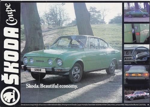 Skoda s110 coupe 1977 79 - skoda, 1977-79