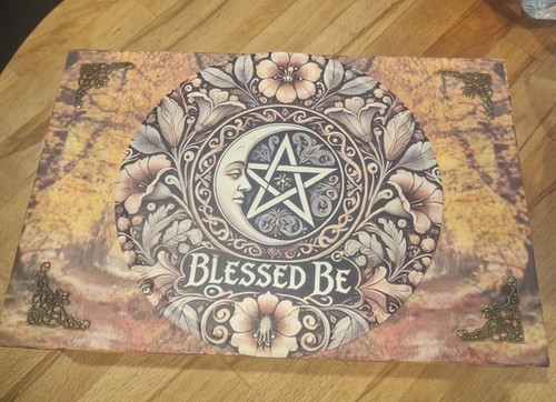 Decoupage box with blessed - decoupage, 'blessed