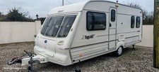 2000 Bailey Caravan Pageant 4 Berth Fixed Bed Rear Bed