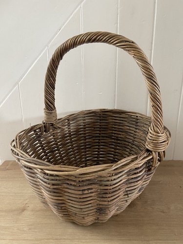 Vintage wicker cane gathering - wicker,