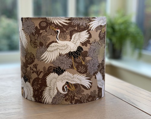 Oriental birds lamp shade - oriental,