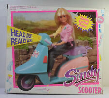 HASBRO VTG 1989 SINDY SCOOTER w/ REMOTE CONTROL EUROPEAN MIP UNUSED NEEDS REPAIR