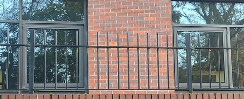 Wrought iron railing - wrought, railing,