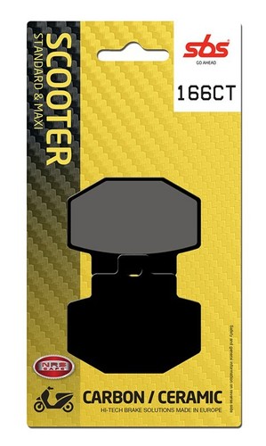 Sbs 166ct brake - brake, pads