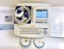 WELCH ALLYN CP200 ECG ELECTROCARDIOGRAPH EKG MACHINE + 12 LEADS + NEW PAPER.