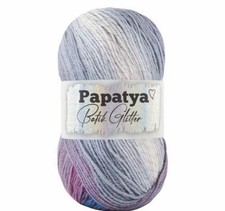 Papatya Batik Glitter Yarn DK