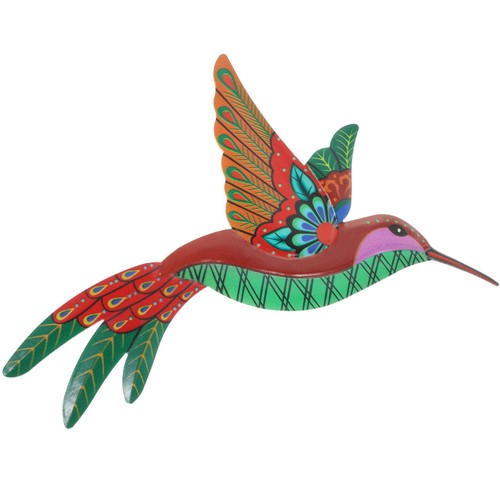 Metal hummingbird wall - metal,