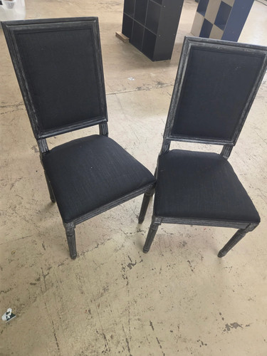Pair chairs - of,