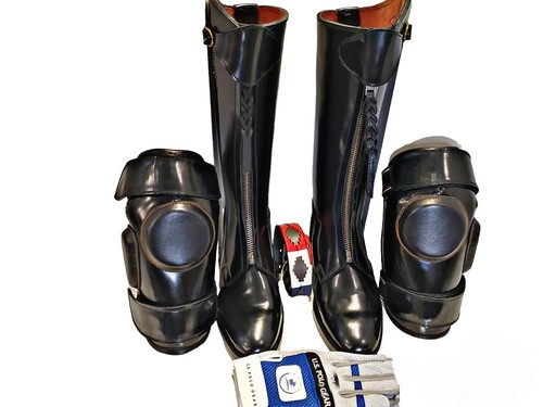 Polo boots long riding - polo, and