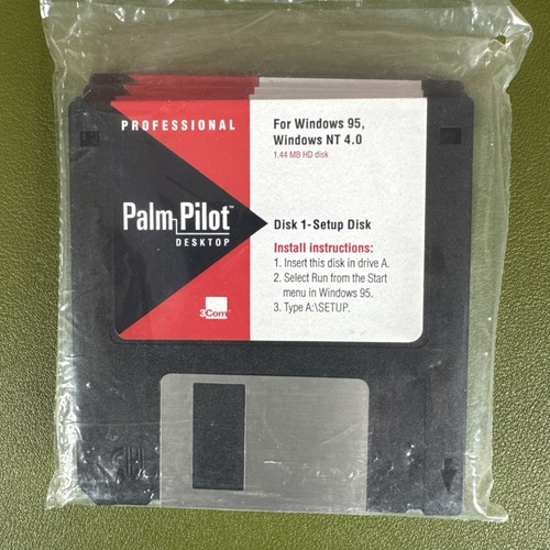 New sealed set palm pilot - new,