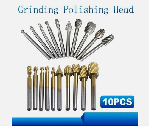 10pcs tungsten steel - 10pcs, solid