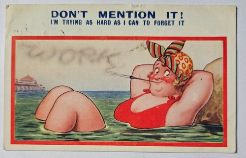 Vintage bamforth postcard - vintage,