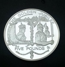 Guernsey 2002 Jubilee £5 Coin