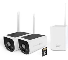 SWANN MaxRanger 4K Ultra HD NVR Security System 2 Cameras SWNVK-MR4KSD2 Solar 