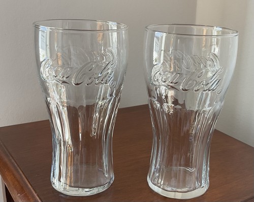 Coca cola classic glasses - coca,