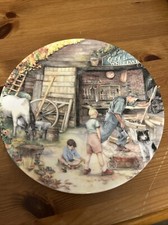 Vintage Royal Doulton Plate The Wheelwright Old Country Crafts By Susan Neale