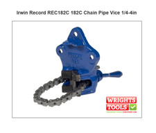 IRWIN® Record® T182C 182C Chain Pipe Vice 6-100mm (1/4-4in) REC182C