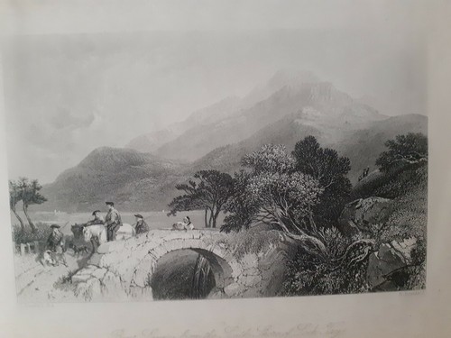 Scottish engraving ben lawers - ben,