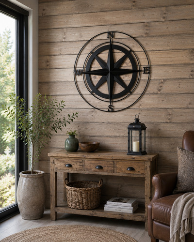 Large compass black - large,