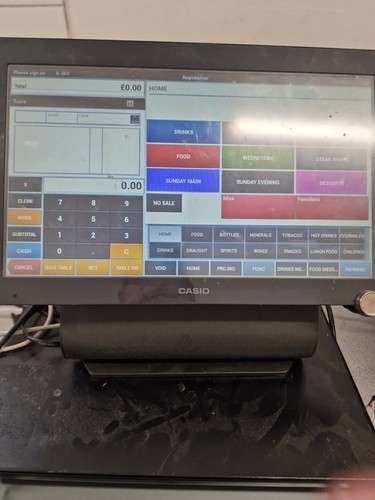 Casio r7000 epos - system, with