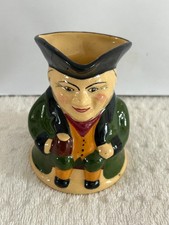 Devonmoor Pottery  toby jug hand painted, Made In England