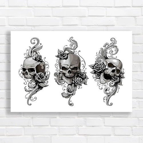 Floral skull patterns - floral,