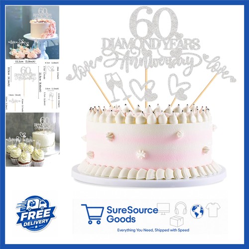 Count silver heart cake - 25,